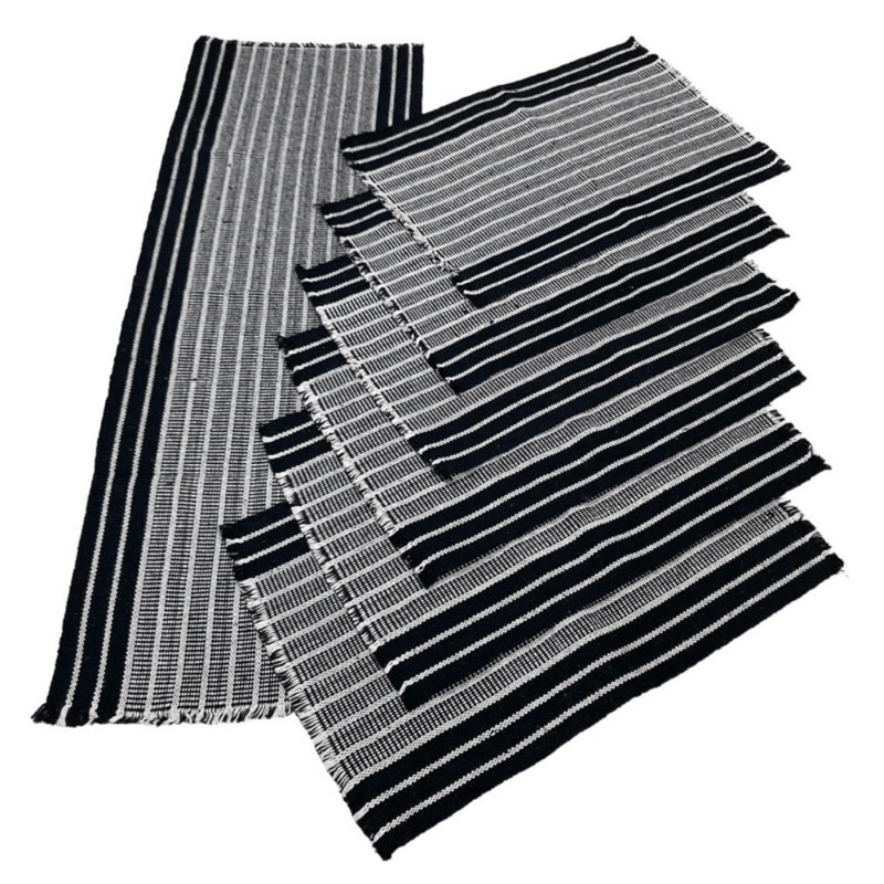 Caminho de Mesa Americano 7 Peças LuxeStyle®