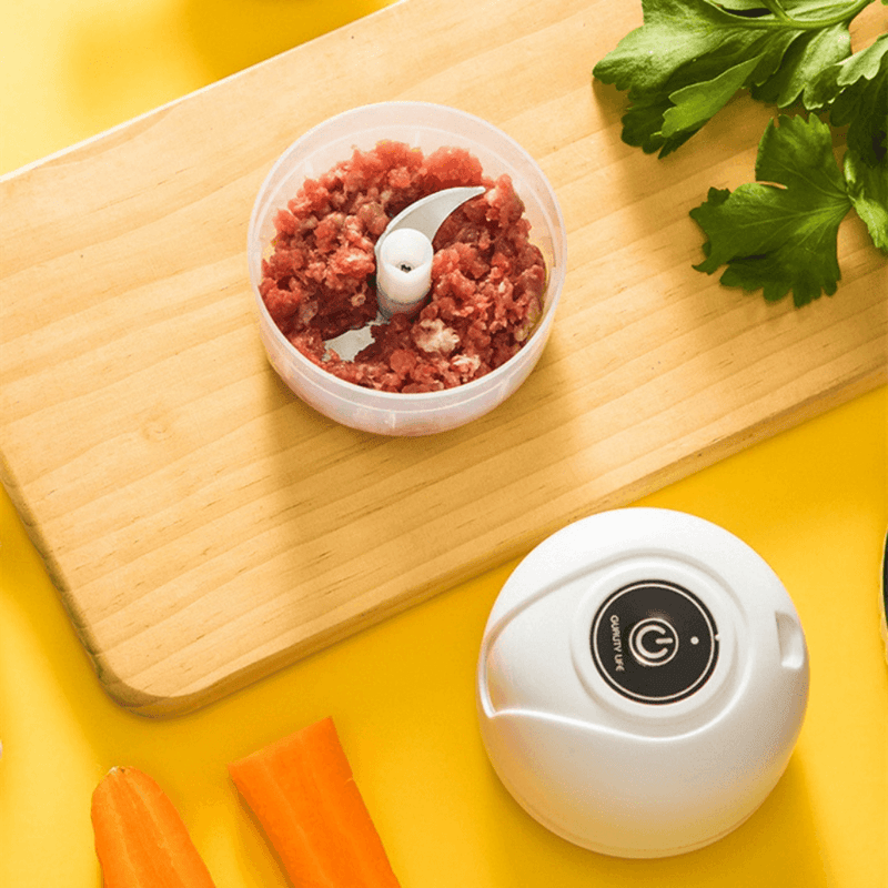 Mini Processador de Alimentos 250ml Elétrico Sem Fio®