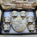 Xícara de café Cerâmica em Porcelana ElegantCafé® - 12 Peças