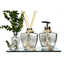 Kit Frascos Vidro para Lavabo RefineLux - 280ml