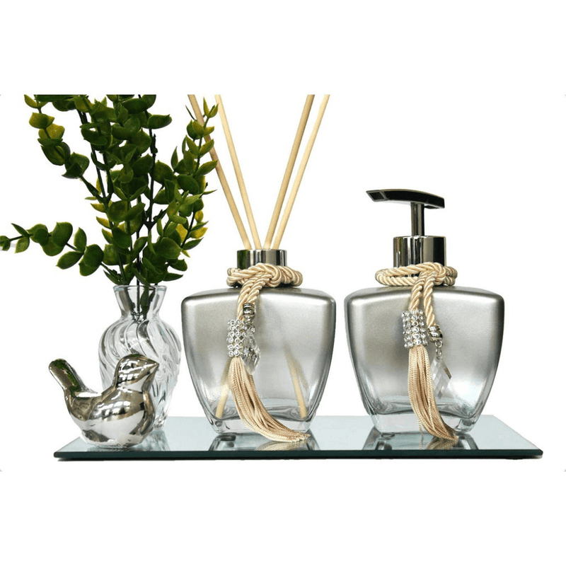 Kit Frascos Vidro para Lavabo RefineLux - 280ml