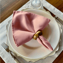 Kit 6 Guardanapos Oxford Premium DiningLuxe®