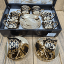 Xícara de café Cerâmica em Porcelana ElegantCafé® - 12 Peças