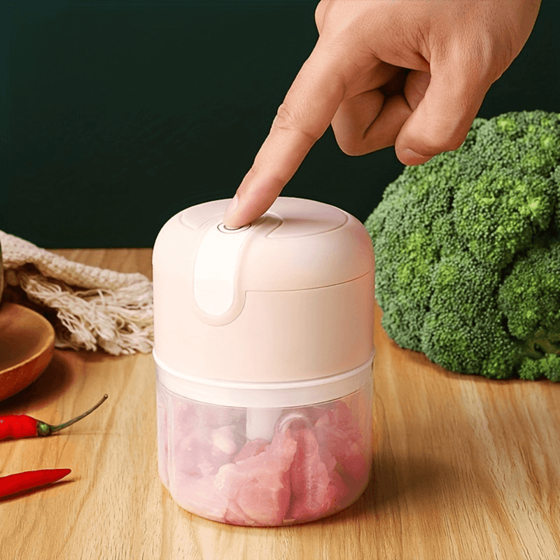 Mini Processador de Alimentos 250ml Elétrico Sem Fio®