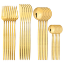Jogo 24 Peças Talheres Dourado GoldenTouch ®